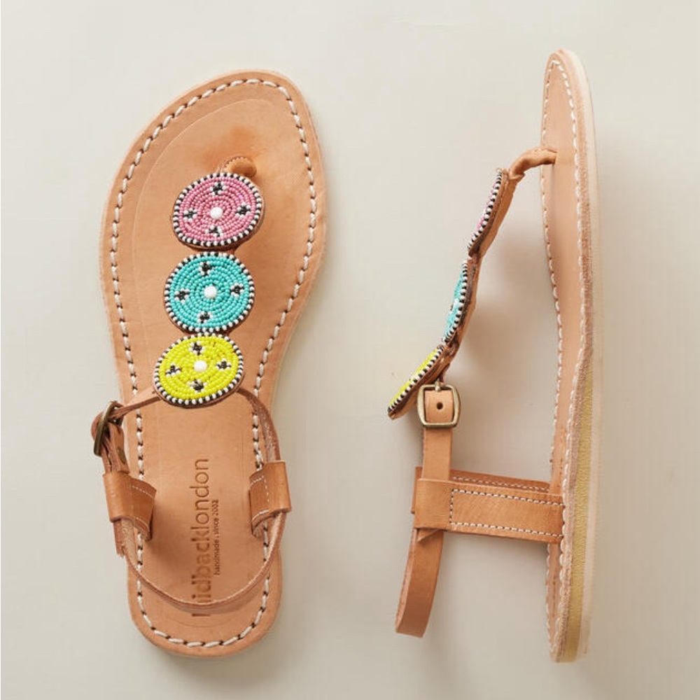 LAIDBACK LONDON Isko Sandals - Women’s Size 38 (US 7) - New In Box